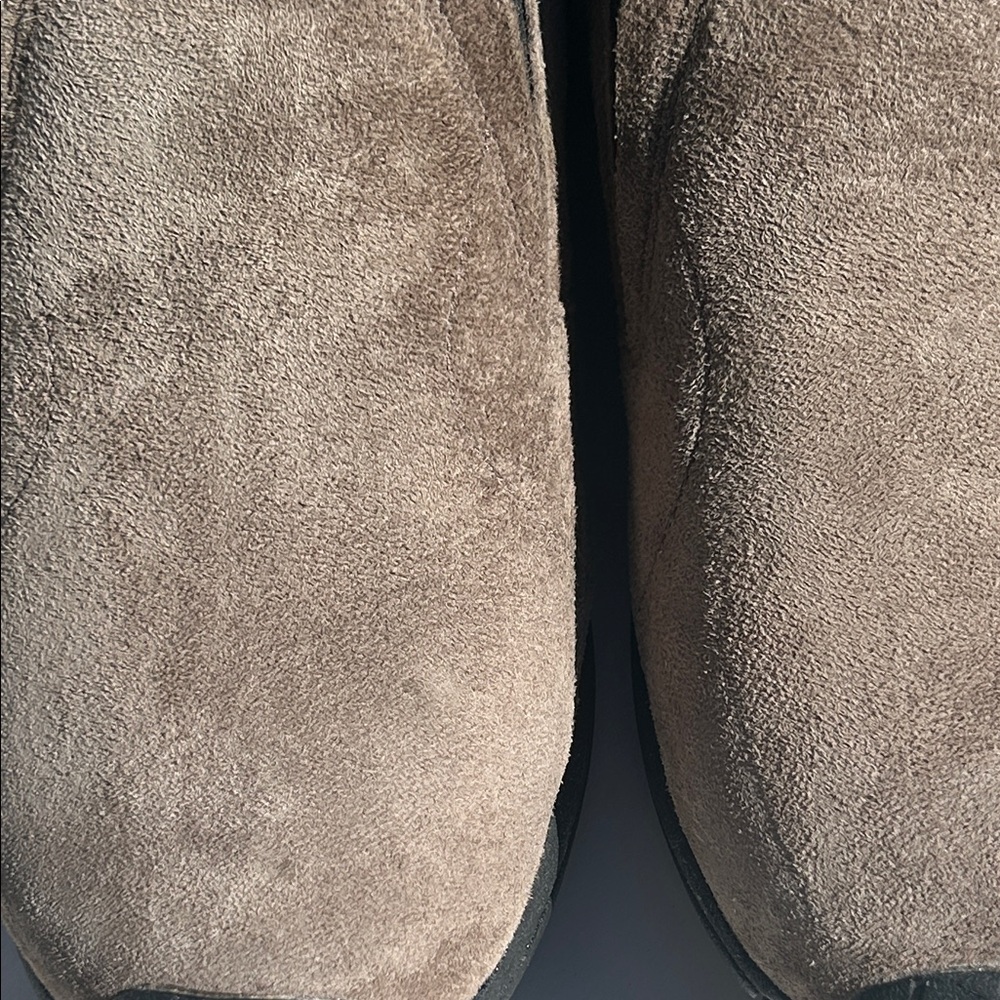 Merrell Taupe Suede Slip-On Loafers - Picture 6 of 6